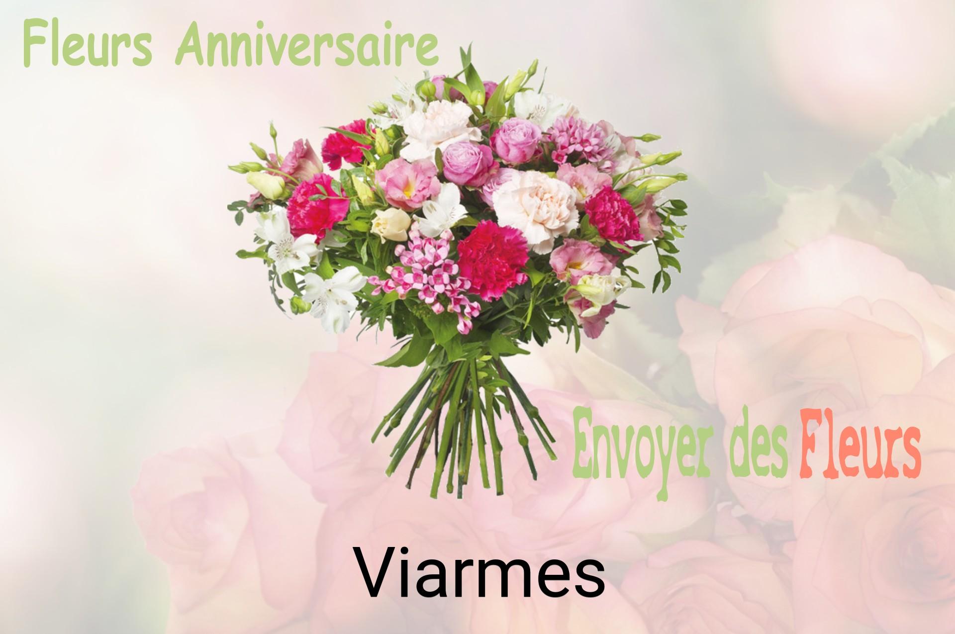Bouquet de fleurs d’anniversaire livré à Viarmes